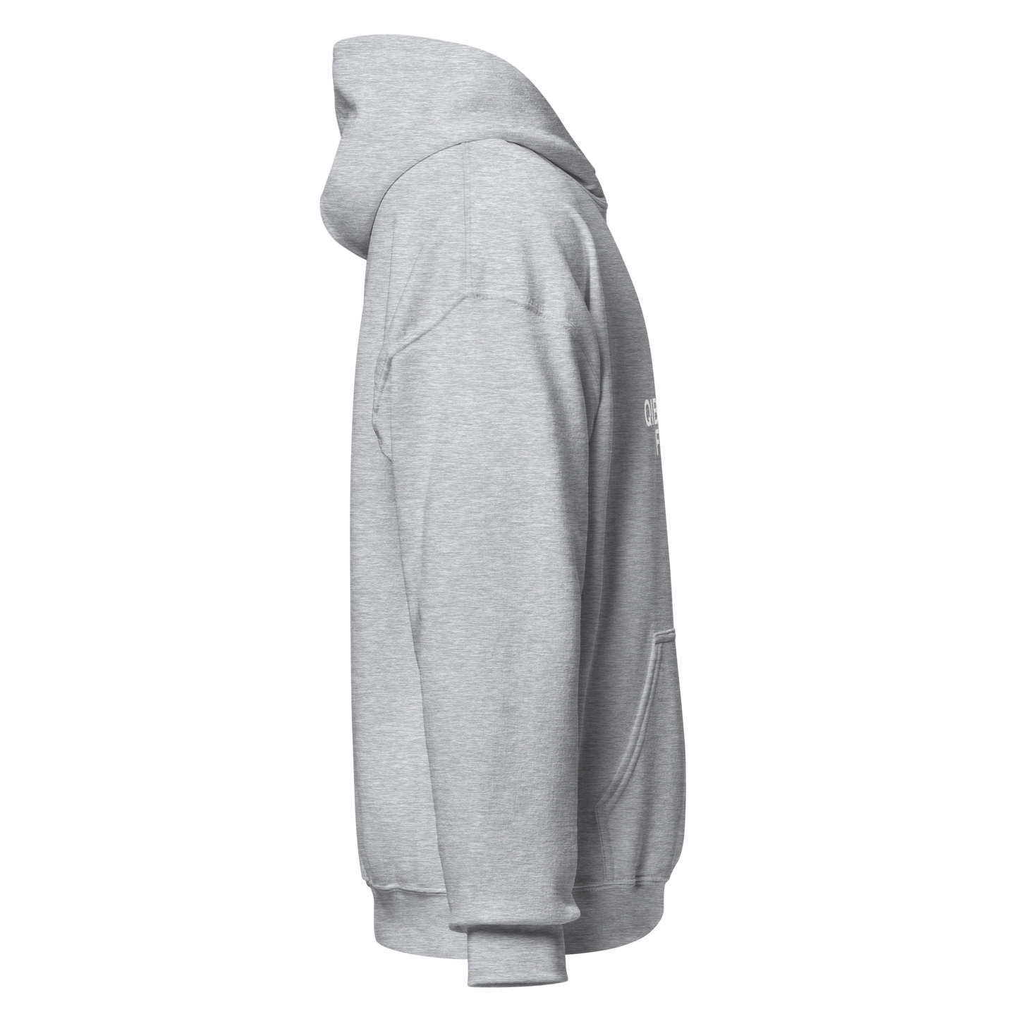 HOODIE Heavy Blend (Adult) - THE QIBLAH FACE - White