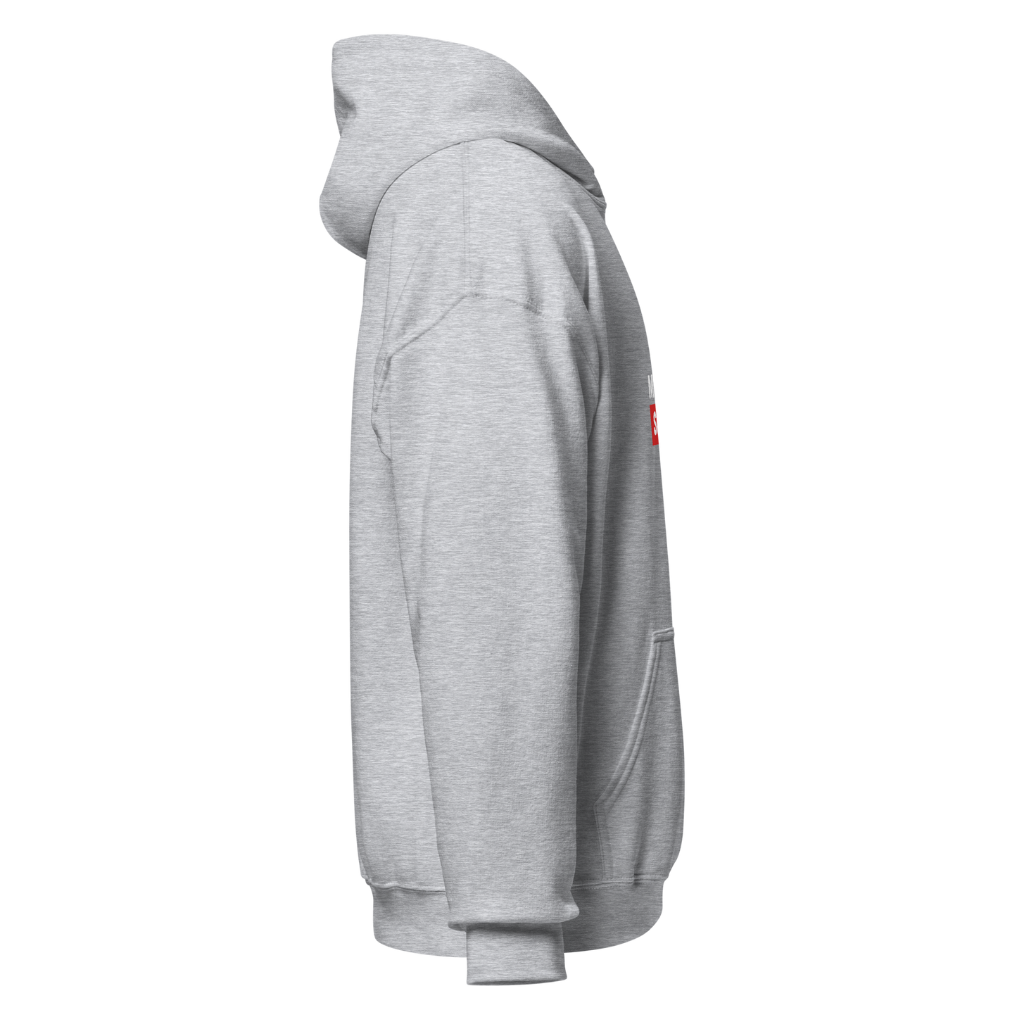 HOODIE Heavy Blend (Adult) - MY LORD IS SUFFICIENT (Centered/Medium) - White