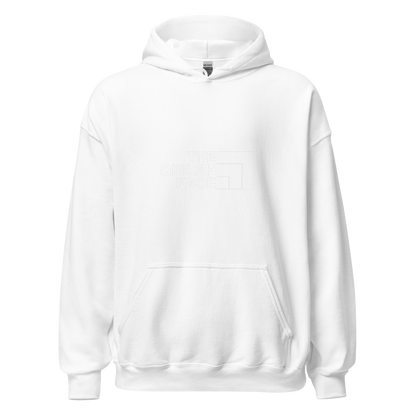 HOODIE Heavy Blend (Adult) - THE QIBLAH FACE - White