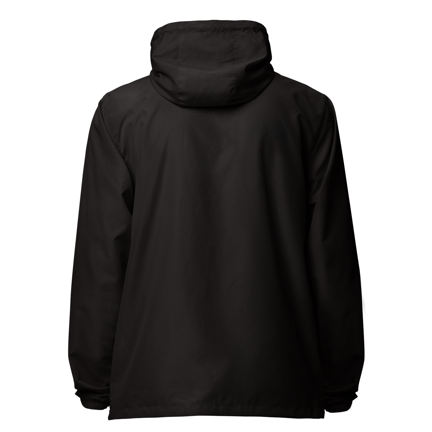 JACKET Lightweight Zip Windbreaker - THE QIBLAH FACE - Black