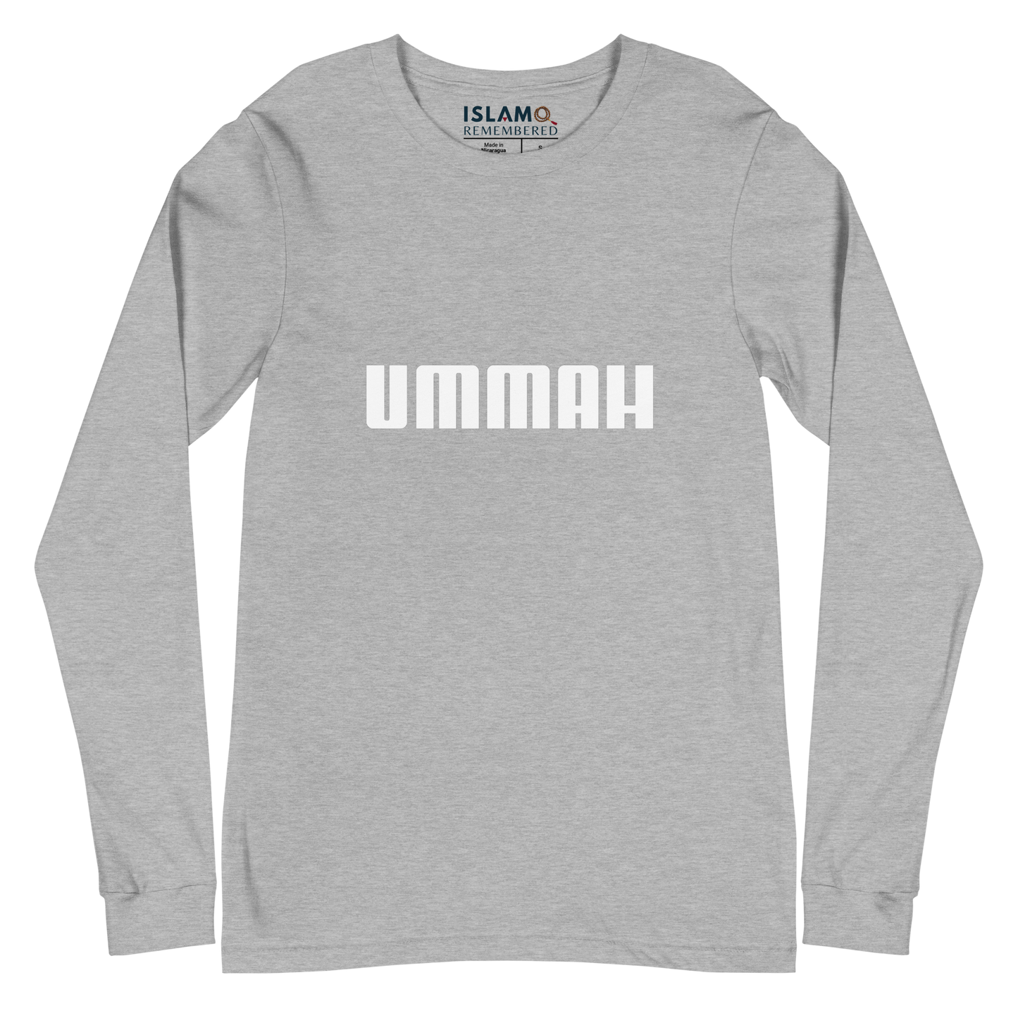 ADULT Long Sleeve Shirt - UMMAH - White