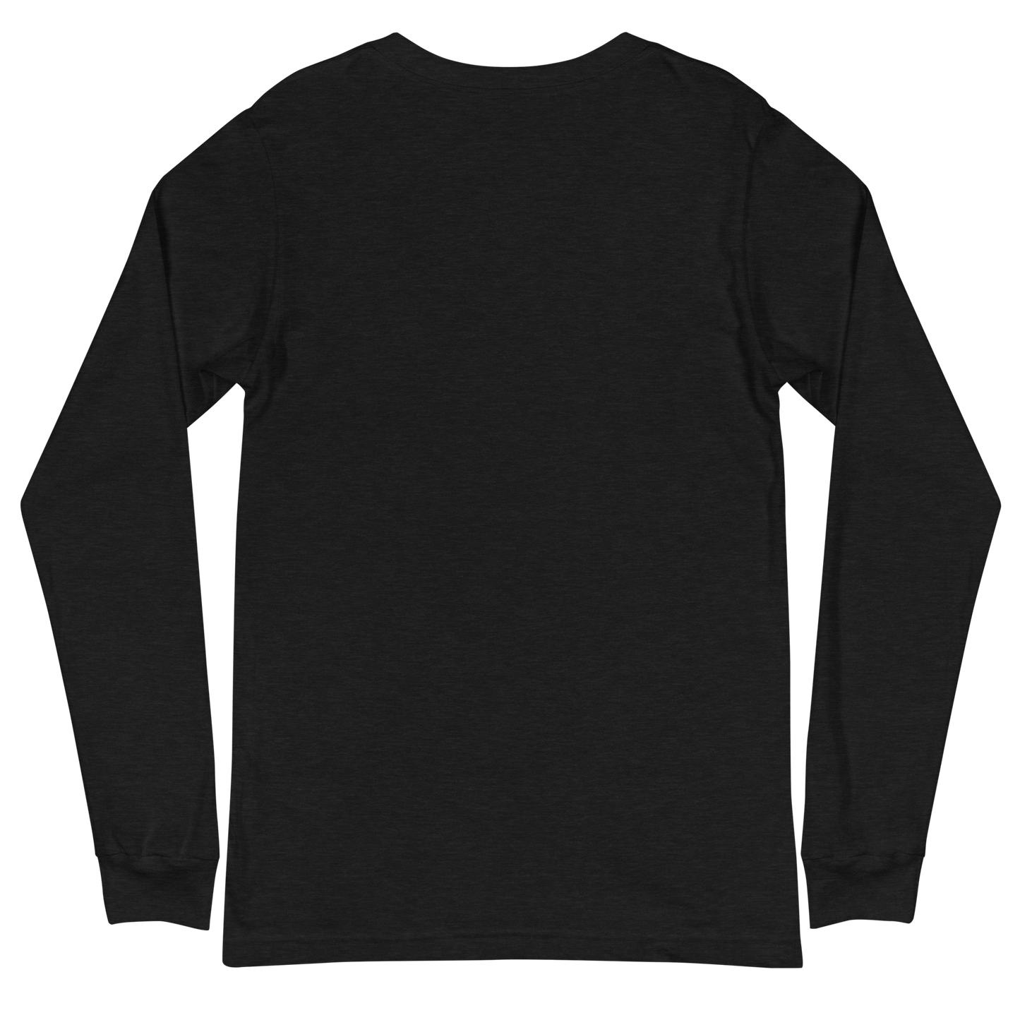 ADULT Long Sleeve Shirt - TAKBEERLAND FULL LOGO (Centered/Large) - Black