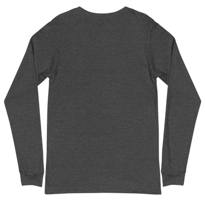 ADULT Long Sleeve Shirt - TAKBEERLAND FULL LOGO (Centered/Large) - Black