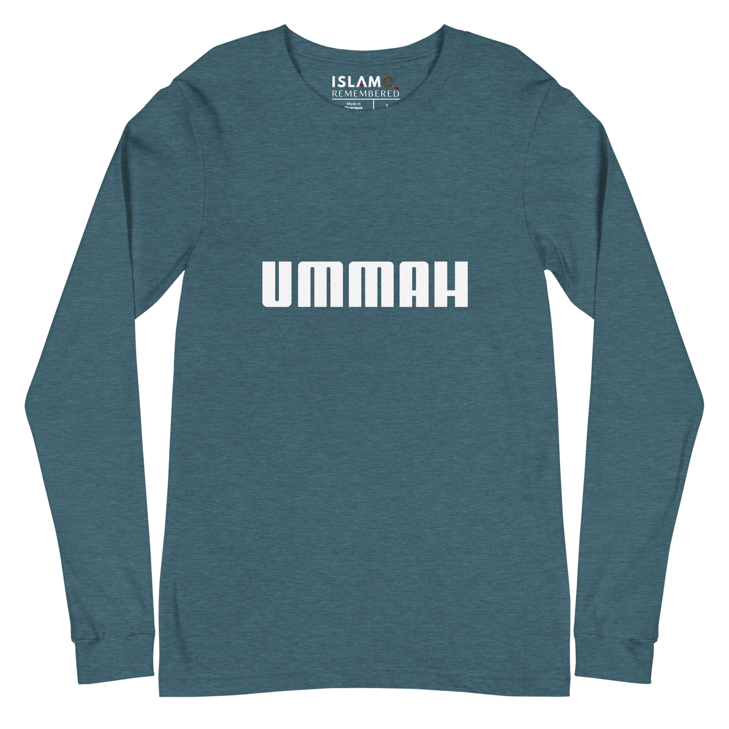 ADULT Long Sleeve Shirt - UMMAH - White