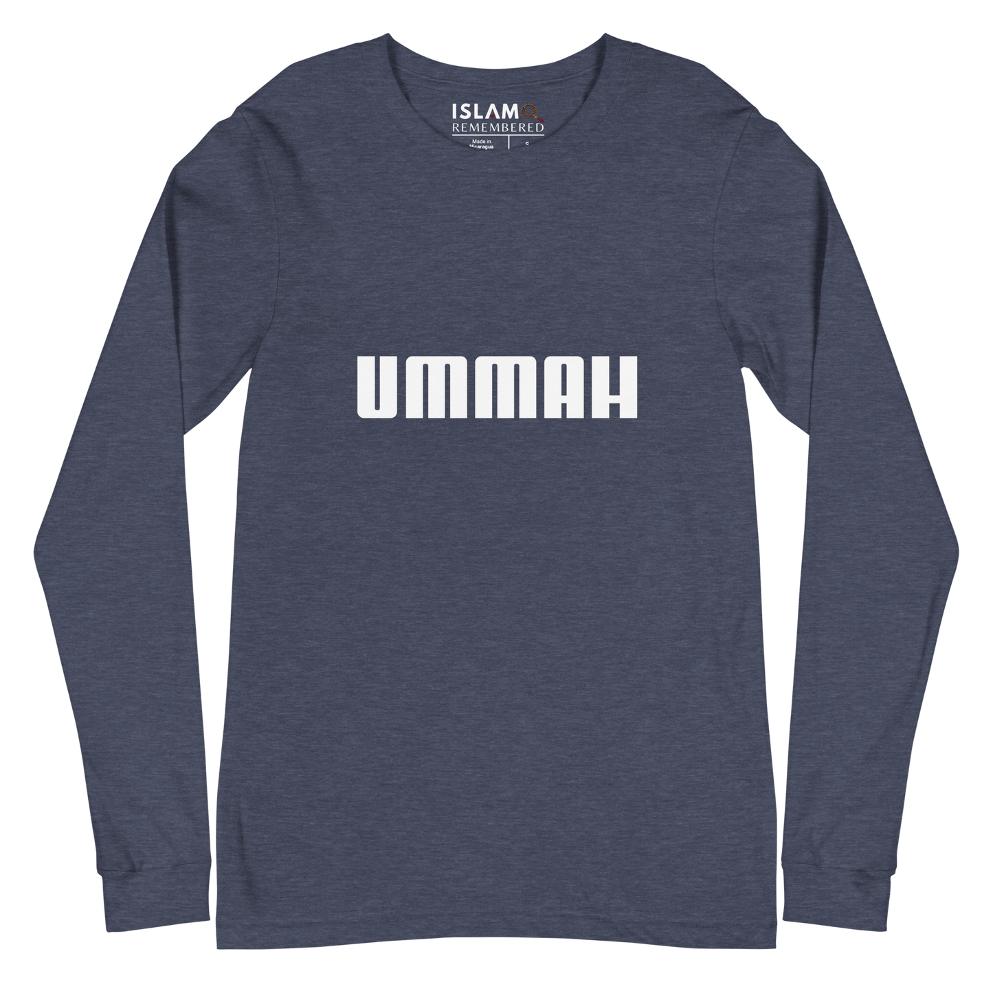 ADULT Long Sleeve Shirt - UMMAH - White