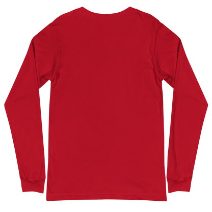 ADULT Long Sleeve Shirt - TAKBEERLAND FULL LOGO (Centered/Large) - Gold