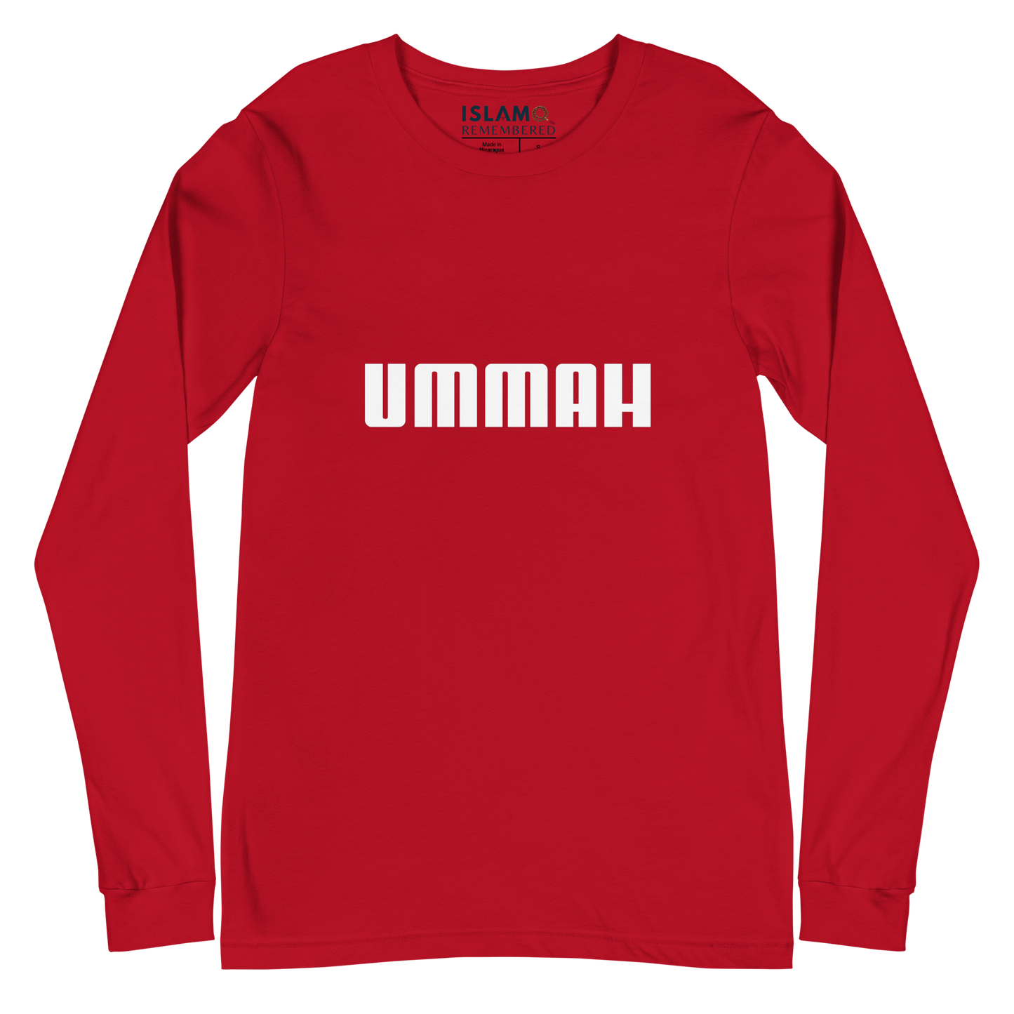 ADULT Long Sleeve Shirt - UMMAH - White