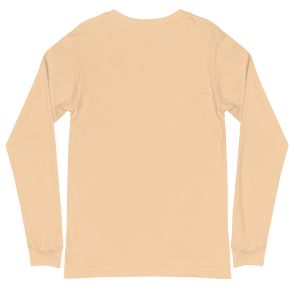 ADULT Long Sleeve Shirt - TAKBEERLAND FULL LOGO (Centered/Medium) - Gold