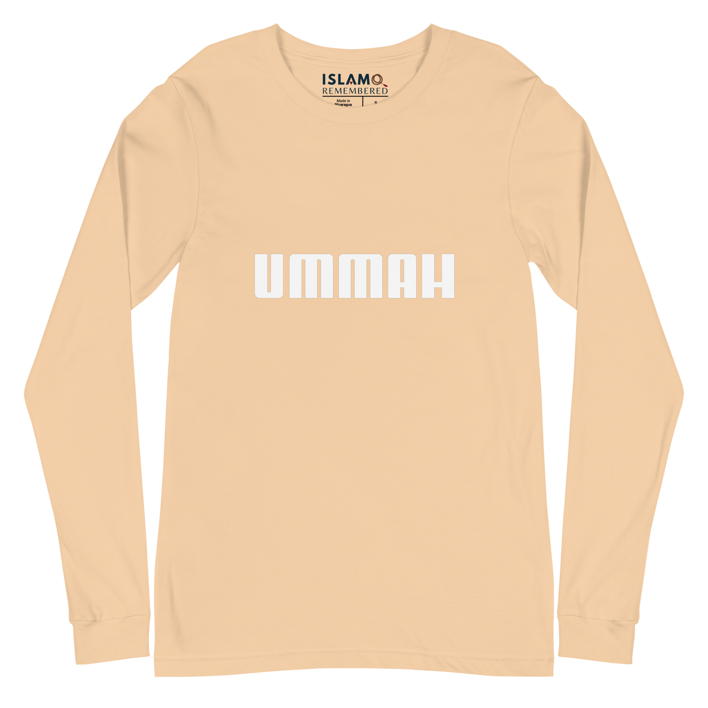 ADULT Long Sleeve Shirt - UMMAH - White