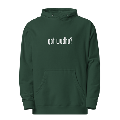 HOODIE Midweight (Adult) - GOT WUDHU - White