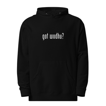 HOODIE Midweight (Adult) - GOT WUDHU - White