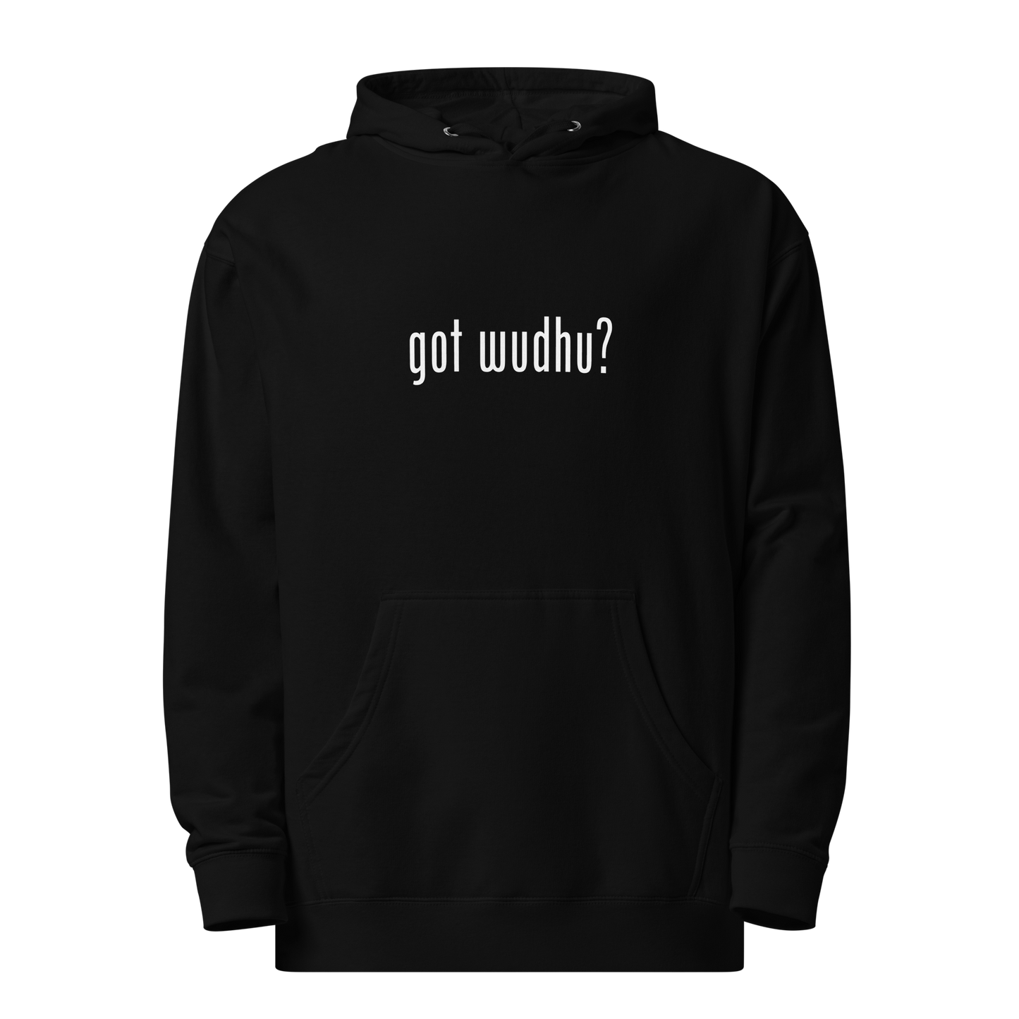 HOODIE Midweight (Adult) - GOT WUDHU - White