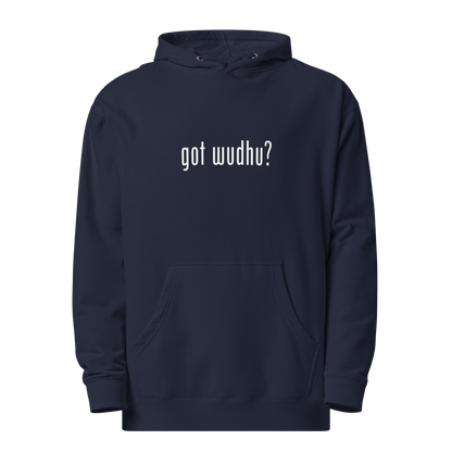 HOODIE Midweight (Adult) - GOT WUDHU - White