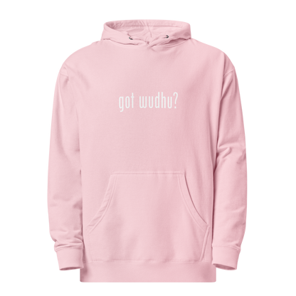 HOODIE Midweight (Adult) - GOT WUDHU - White