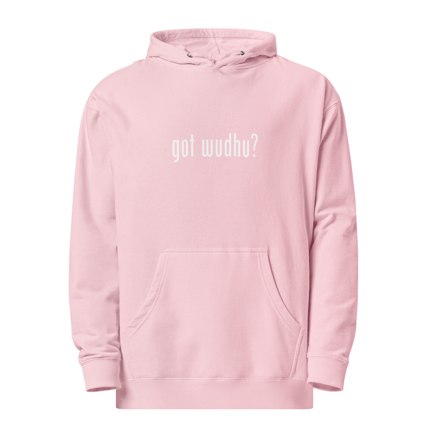 HOODIE Midweight (Adult) - GOT WUDHU - White