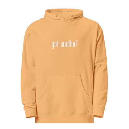 HOODIE Midweight (Adult) - GOT WUDHU - White