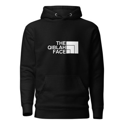 HOODIE Premium (Adult) - THE QIBLAH FACE - White