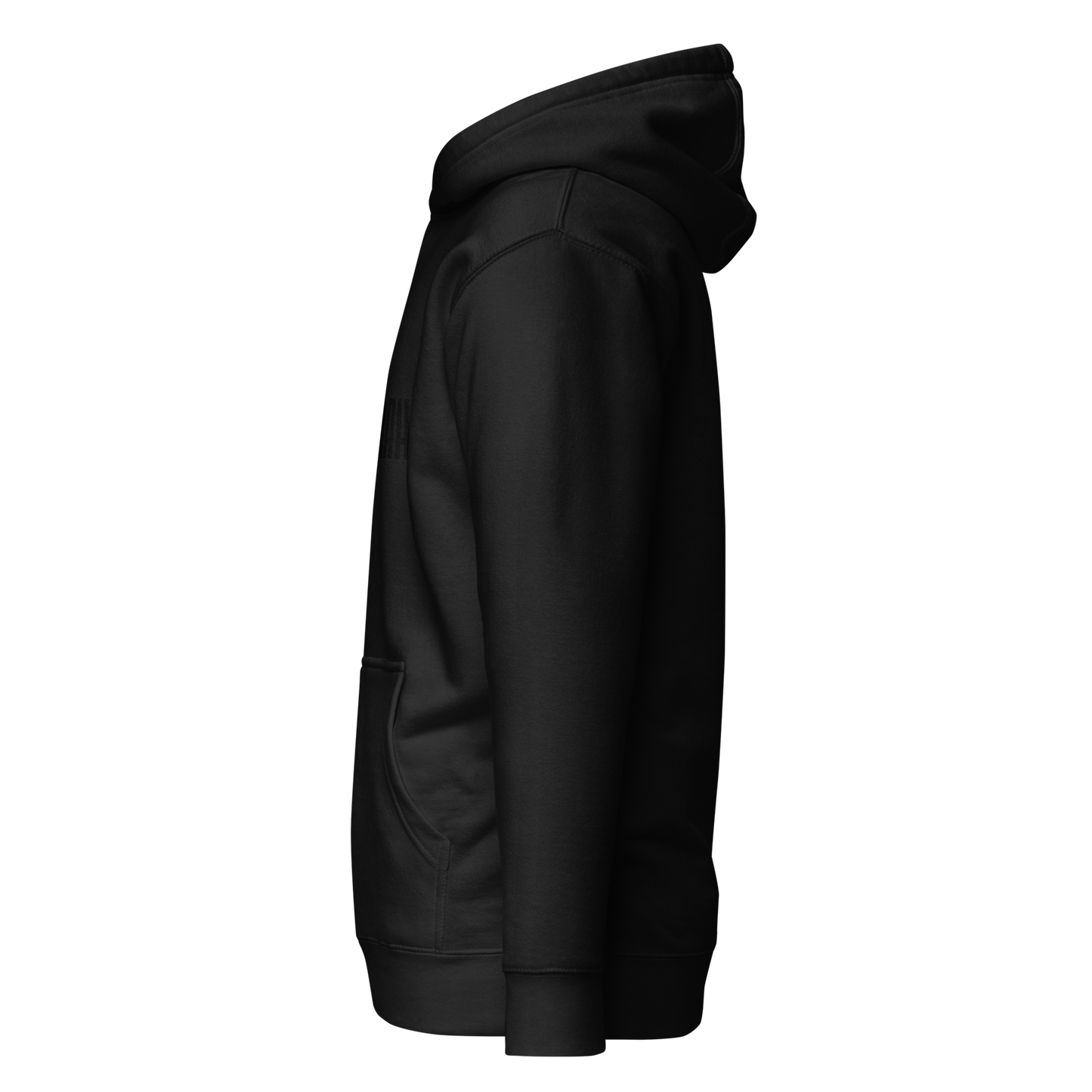 HOODIE Premium (Adult) - UMMAH (Centered/Medium) - Black