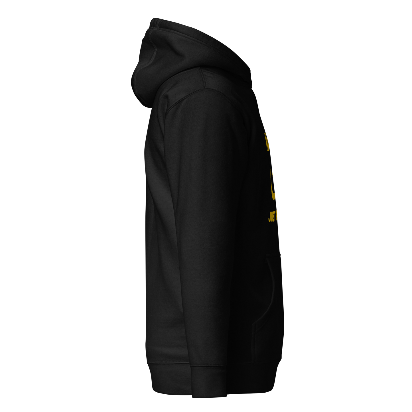 HOODIE Premium (Adult) - NAFL JUST PRAY IT w/ Logo - Gold