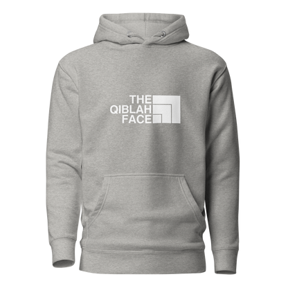 HOODIE Premium (Adult) - THE QIBLAH FACE - White