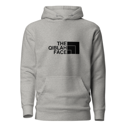 HOODIE Premium (Adult) - THE QIBLAH FACE - Black