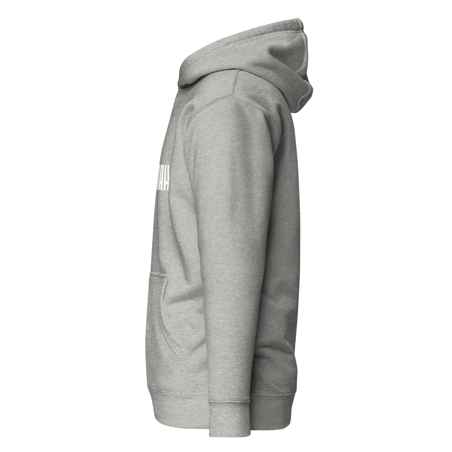 HOODIE Premium (Adult) - UMMAH (Centered/Medium) - White