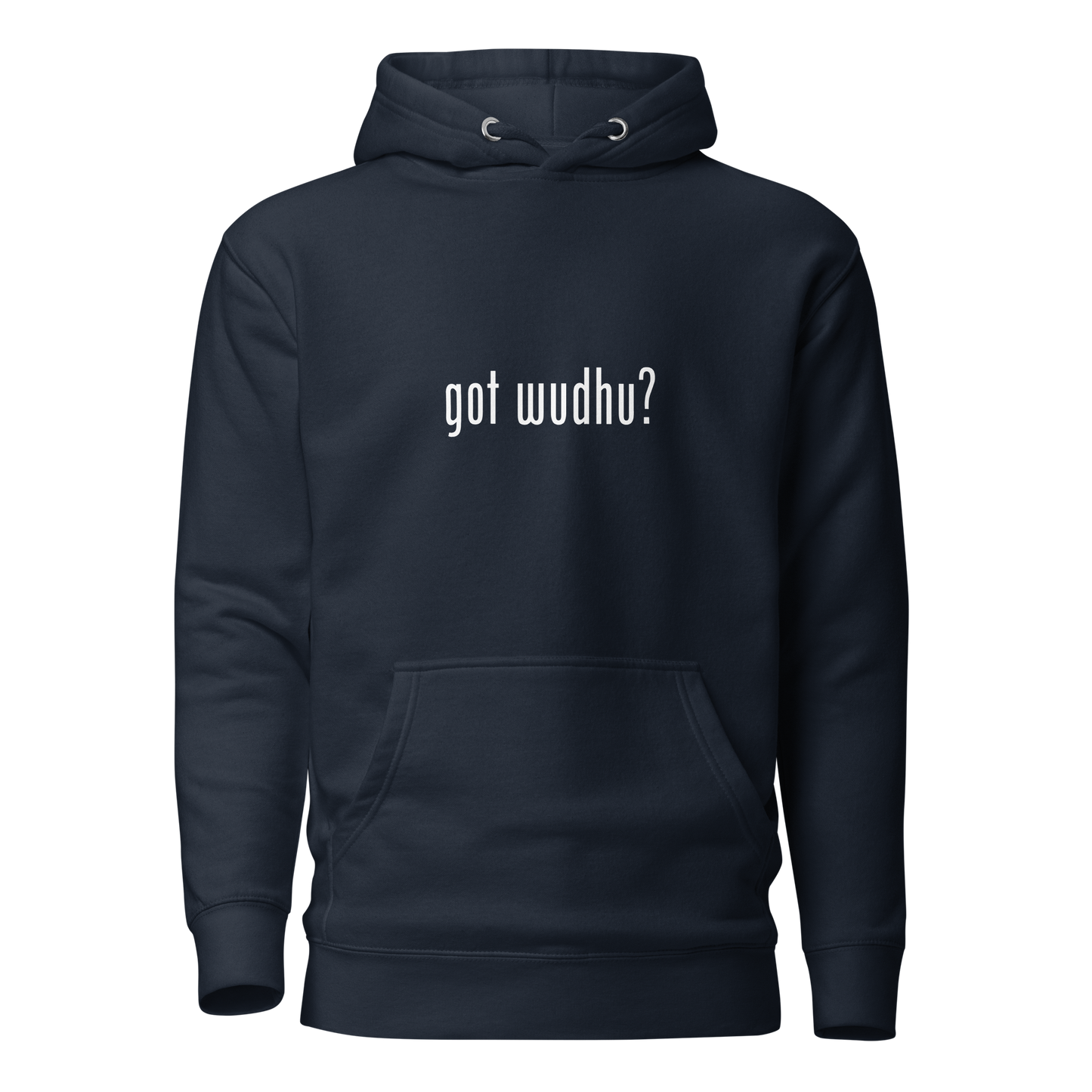 HOODIE Premium (Adult) - GOT WUDHU - White