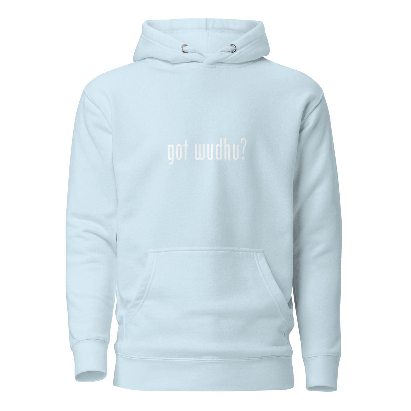 HOODIE Premium (Adult) - GOT WUDHU - White