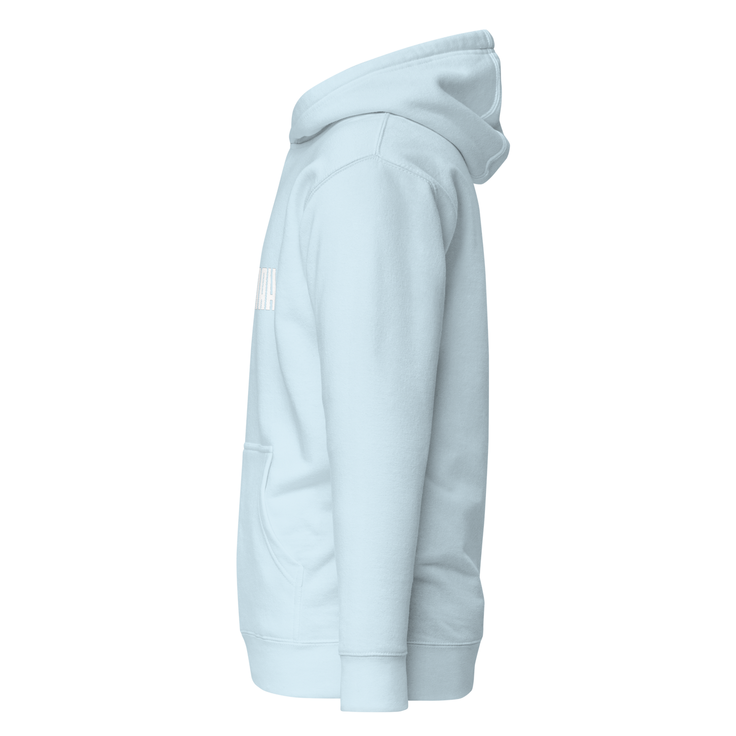 HOODIE Premium (Adult) - UMMAH (Centered/Medium) - White