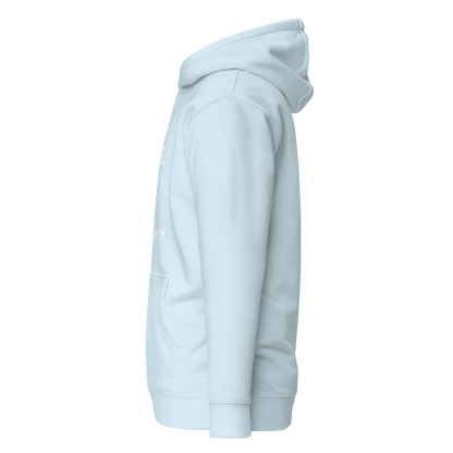 HOODIE Premium (Adult) - NAFL JUST PRAY IT w/ Logo - White