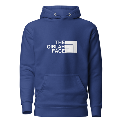 HOODIE Premium (Adult) - THE QIBLAH FACE - White