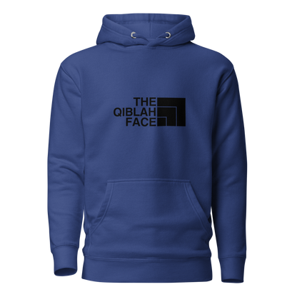 HOODIE Premium (Adult) - THE QIBLAH FACE - Black