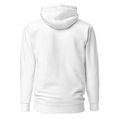 HOODIE Premium (Adult) - MY LORD IS SUFFICIENT (Centered/Medium) - White