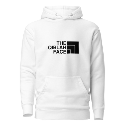 HOODIE Premium (Adult) - THE QIBLAH FACE - Black