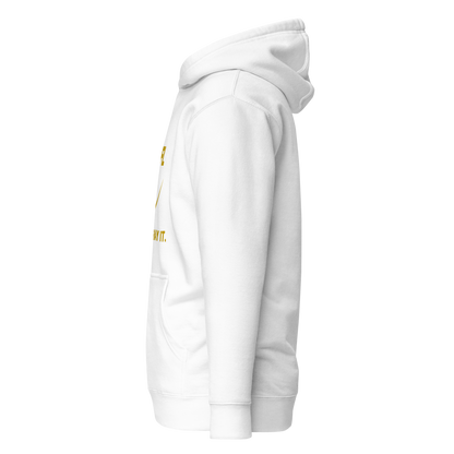 HOODIE Premium (Adult) - NAFL JUST PRAY IT w/ Logo - Gold