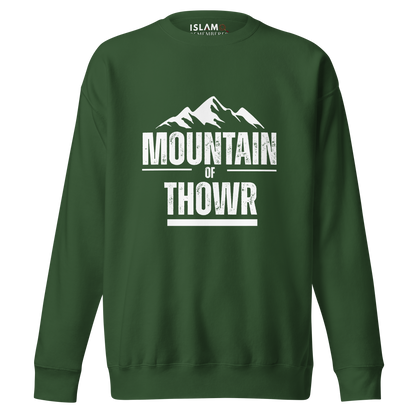ADULT Crewneck Sweatshirt - MOUNTAIN OF THOWR