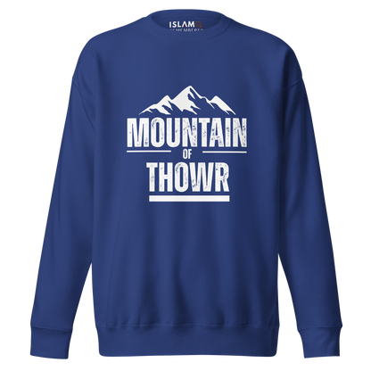 ADULT Crewneck Sweatshirt - MOUNTAIN OF THOWR