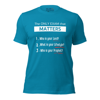 ADULT T-Shirt - ONLY EXAM MATTERS - White