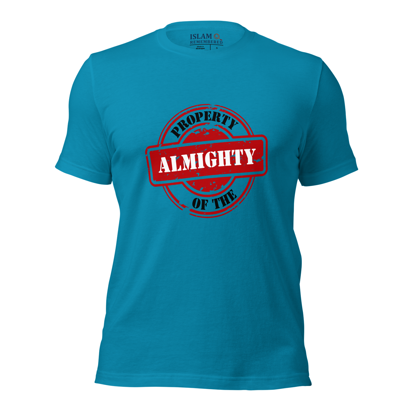 ADULT T-Shirt - PROPERTY OF THE ALMIGHTY - Black/White