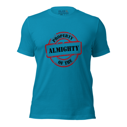 ADULT T-Shirt - PROPERTY OF THE ALMIGHTY - Black