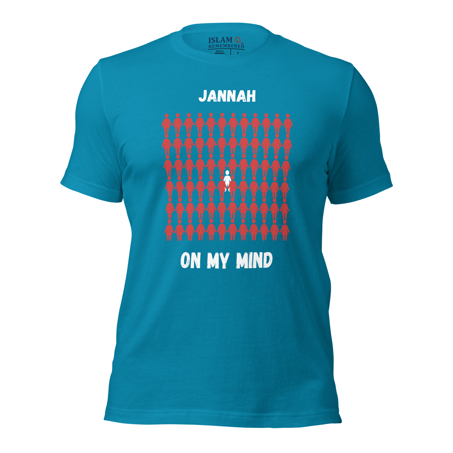 MEN's T-Shirt - JANNAH ON MY MIND - White