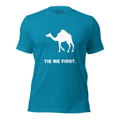 ADULT T-Shirt - TIE ME FIRST - White