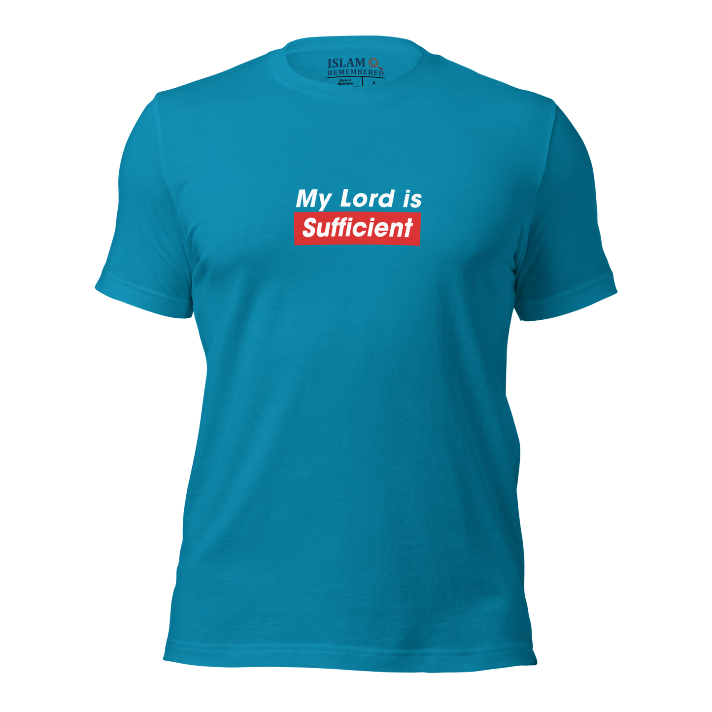 ADULT T-Shirt - MY LORD IS SUFFICIENT - White