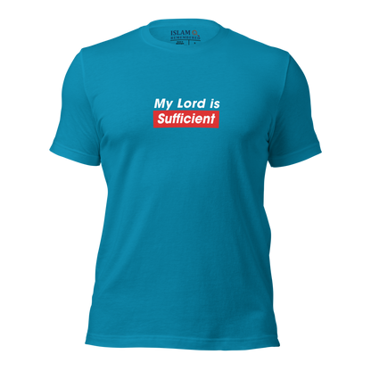 ADULT T-Shirt - MY LORD IS SUFFICIENT - White