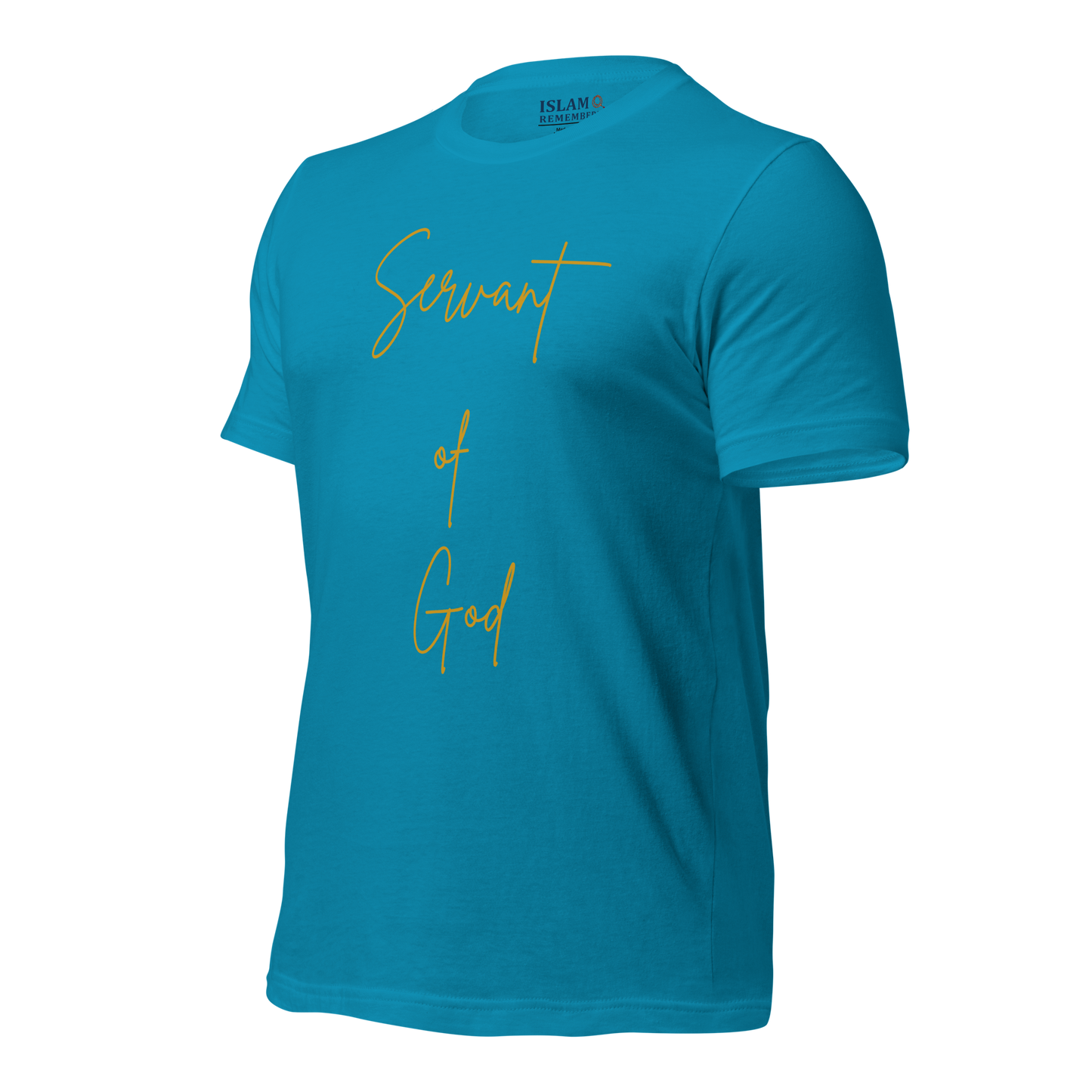 ADULT T-Shirt - SERVANT OF GOD (Signature Collection) - Gold