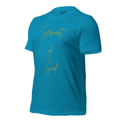 ADULT T-Shirt - SERVANT OF GOD (Signature Collection) - Gold