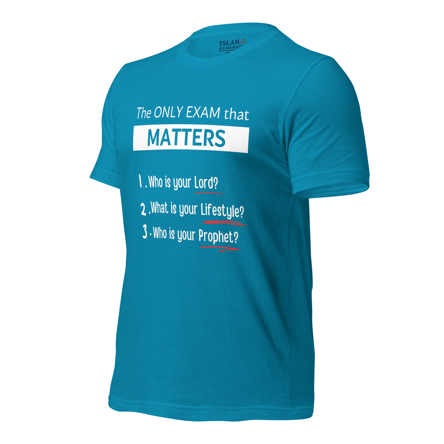 ADULT T-Shirt - ONLY EXAM MATTERS - White