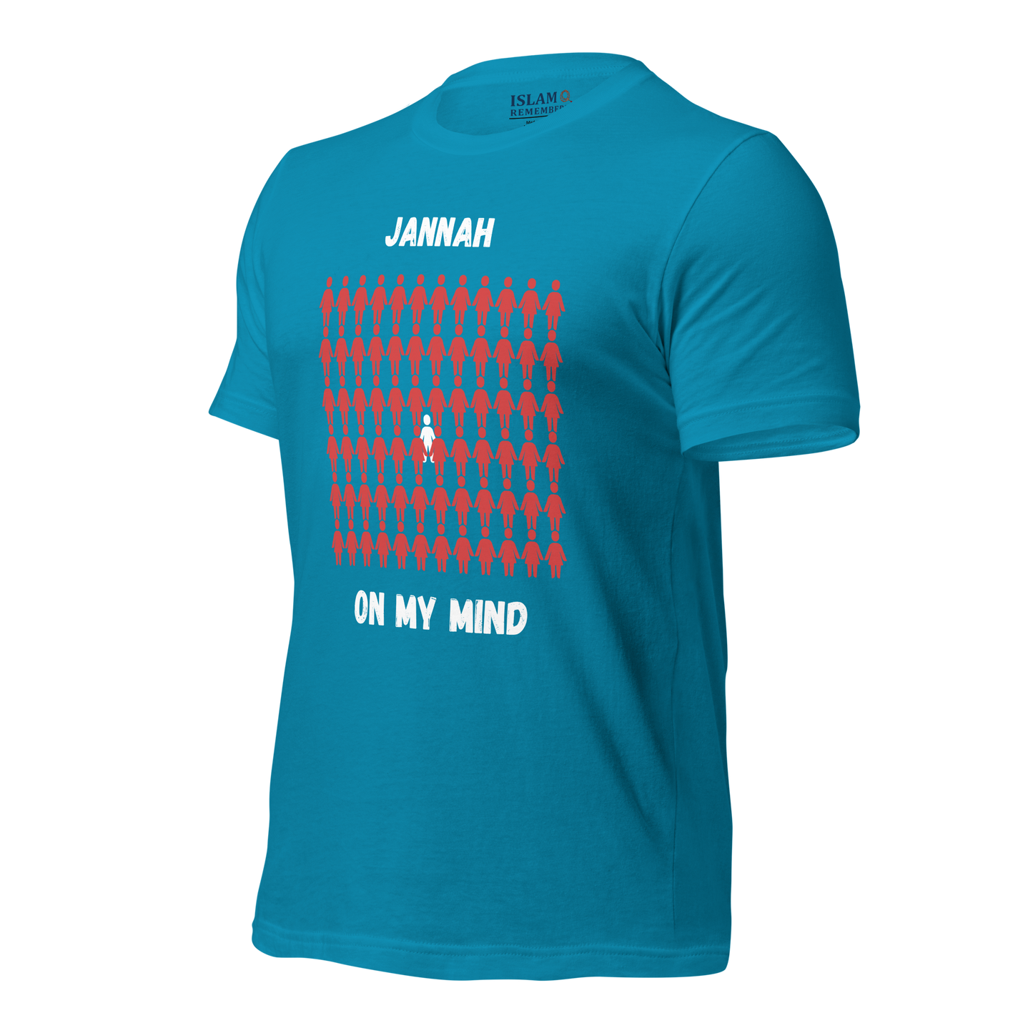 MEN's T-Shirt - JANNAH ON MY MIND - White