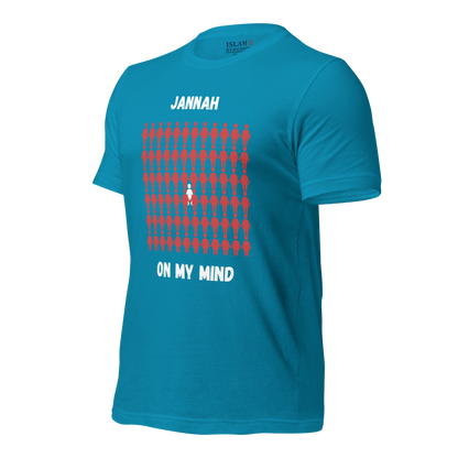 MEN's T-Shirt - JANNAH ON MY MIND - White