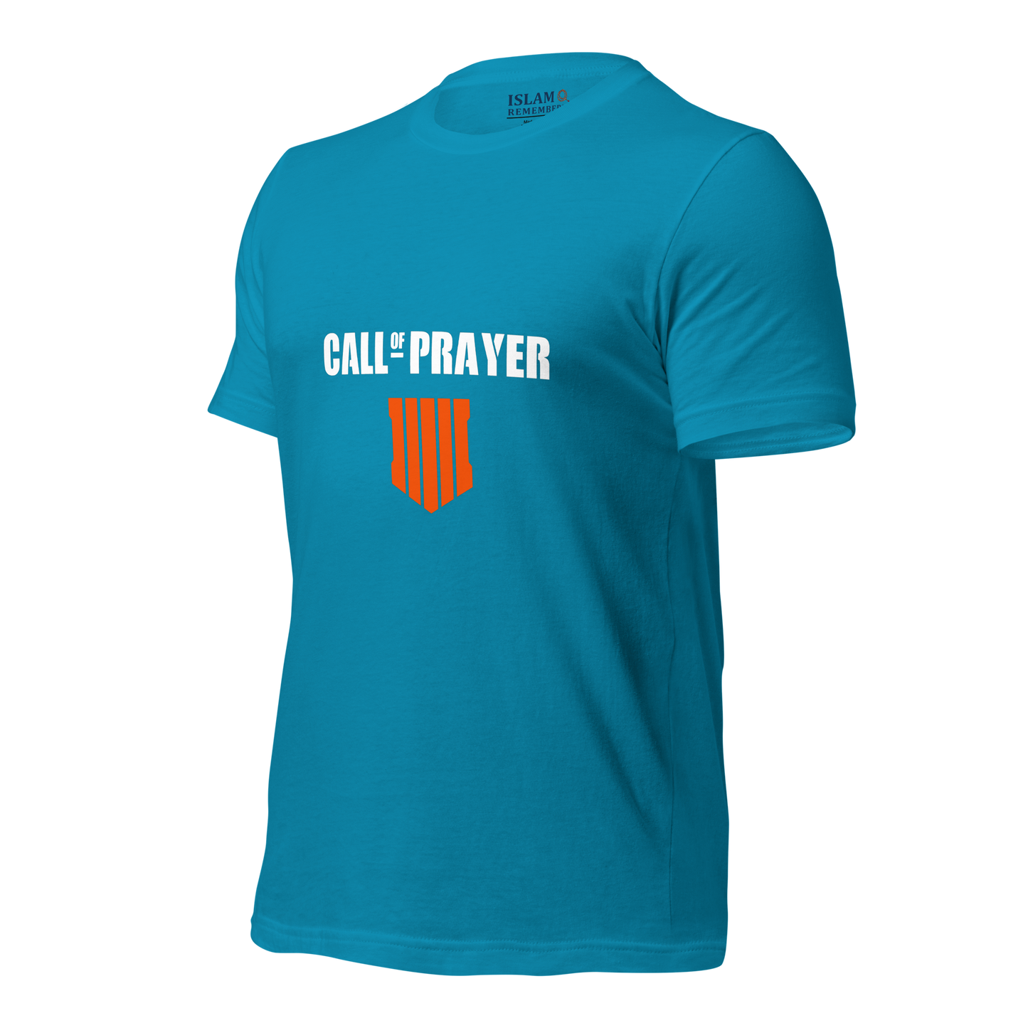 ADULT T-Shirt - CALL OF PRAYER - White/Orange